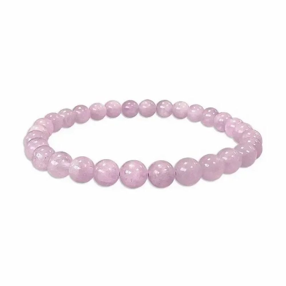 Bracelets - Bracelet Kunzite AA perles 6-7mm - ARABESK