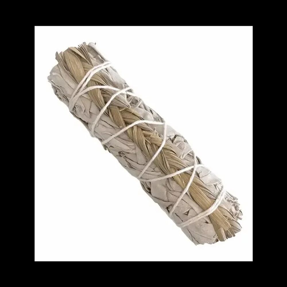 Senteurs - Sauge blanche californie & Sweet grass Foin d'odeur fagot 25-30g 10cm - ARABESK