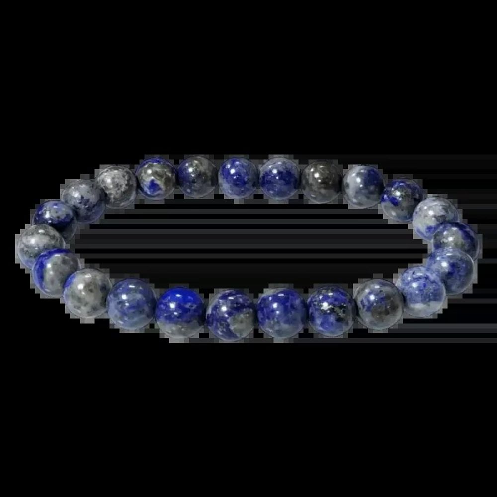 Bracelets - Bracelet Lapis Lazuli AB beads 8-9mm - ARABESK
