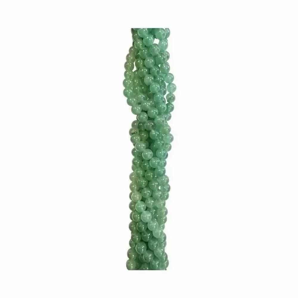 Jewelry - Green Aventurine 8mm pearls on string - ARABESK