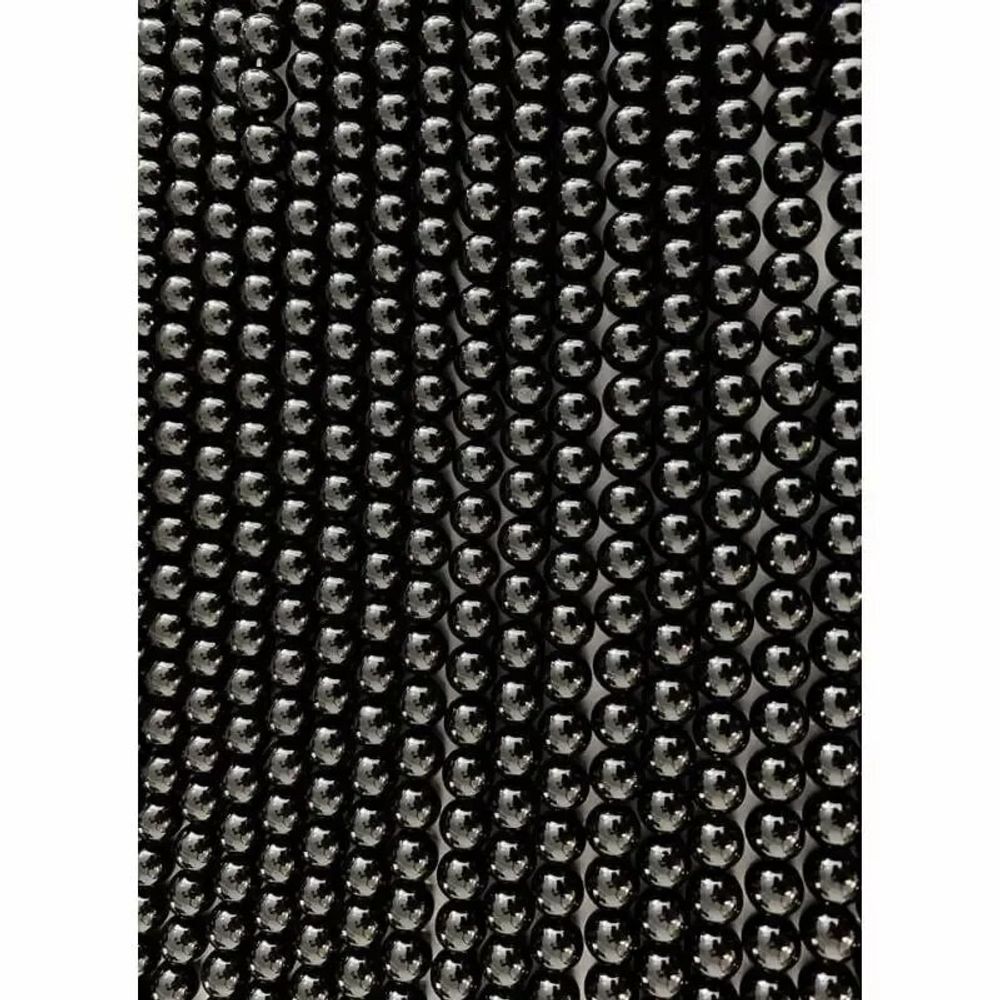 Jewelry - Onyx A 8mm pearls on string - ARABESK