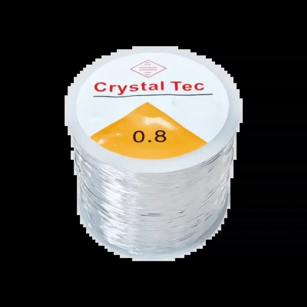Jewelry - Round transparent elastic thread 0.80mm 100m - ARABESK