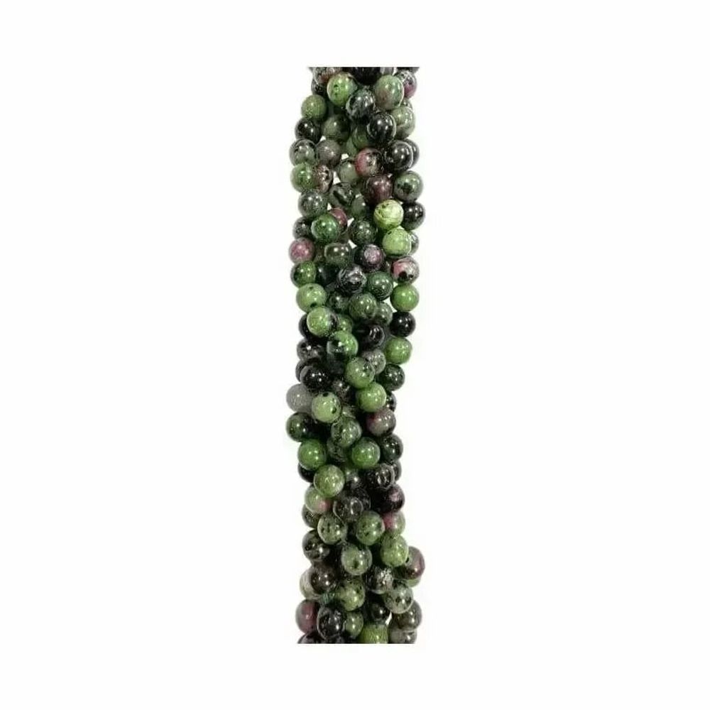 Jewelry - Rubis Zoisite A 10mm pearls on string - ARABESK