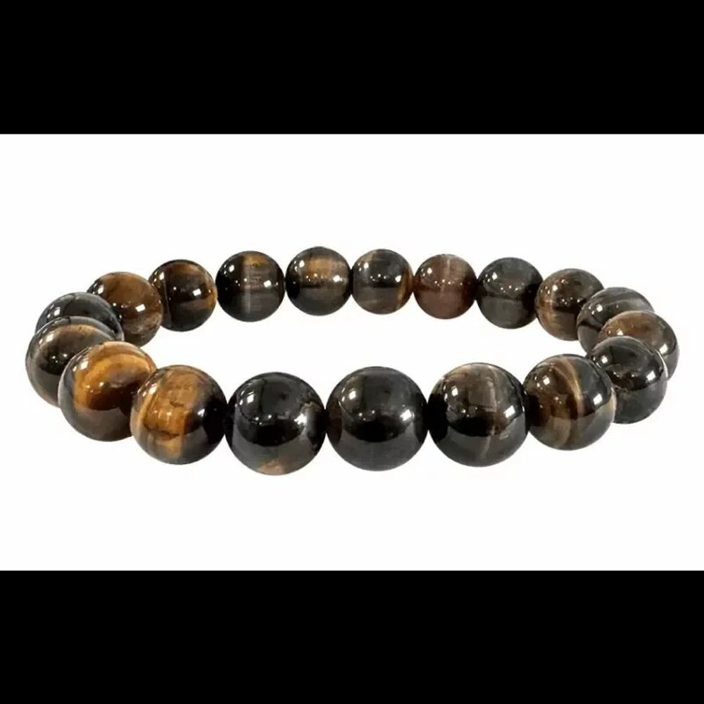 Bracelets - Bracelet Oeil de Faucon perles 10mm - ARABESK
