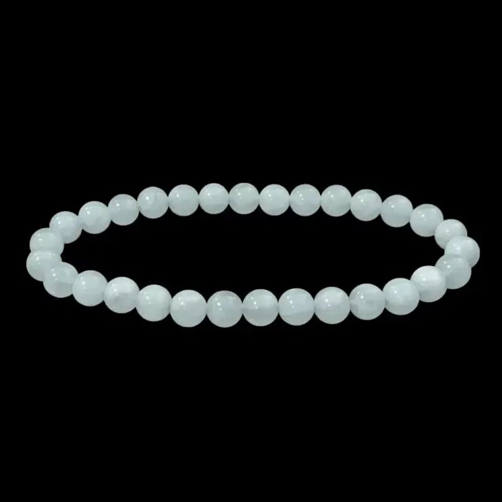 Bracelets - Bracelet Aigue Marine perles 6mm - ARABESK