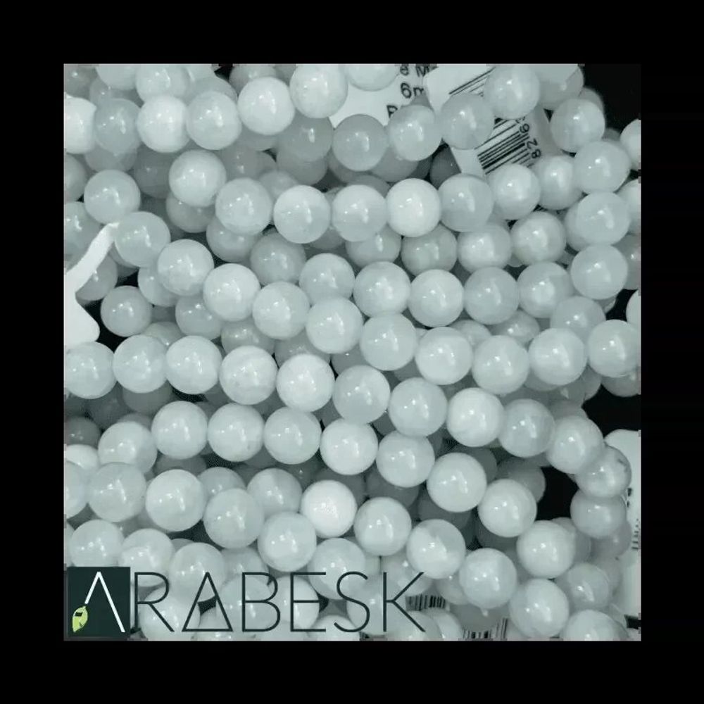 Bracelets - Bracelet Aigue Marine perles 6mm - ARABESK