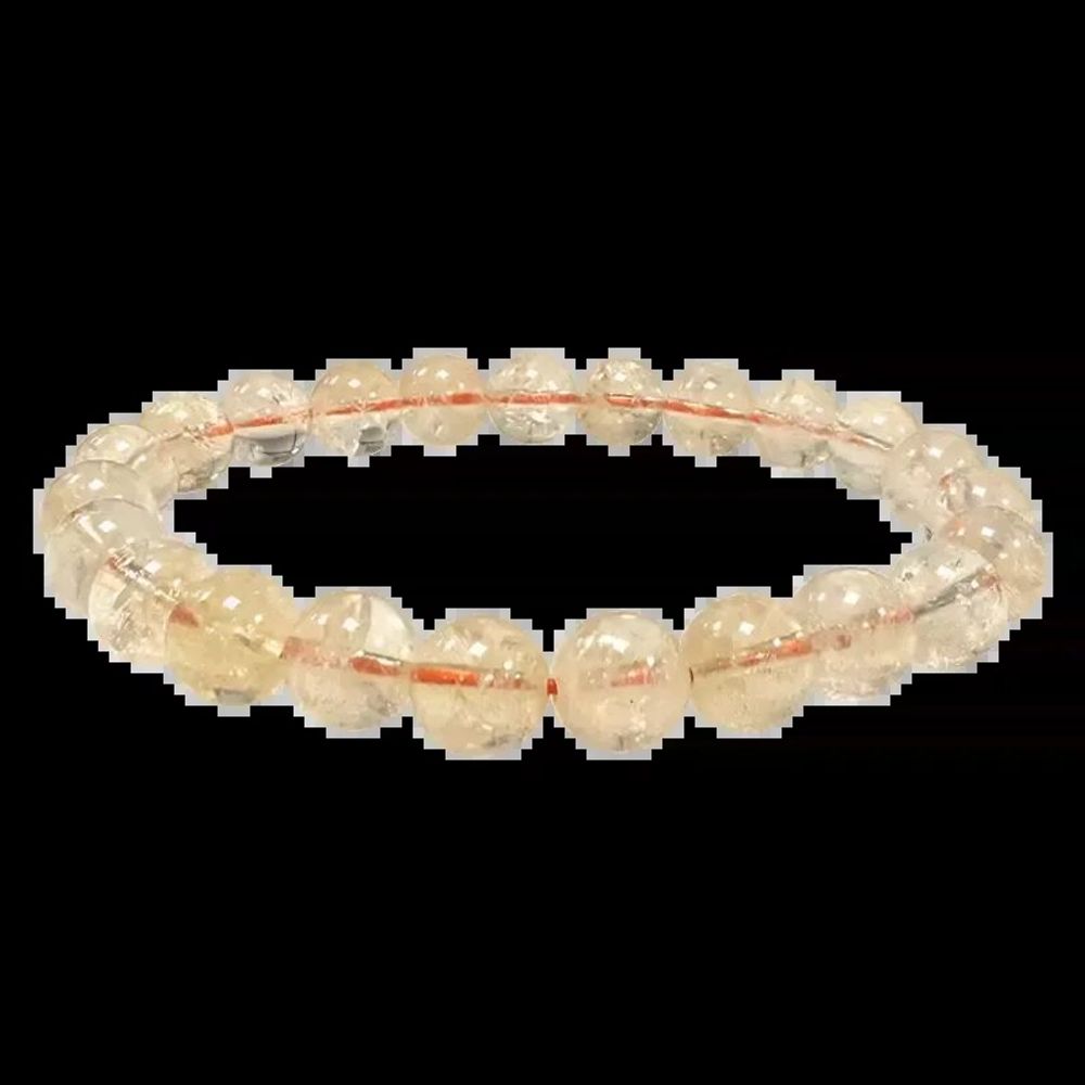 Bracelets - Bracelet Citrine naturelle perles 8-9mm - ARABESK