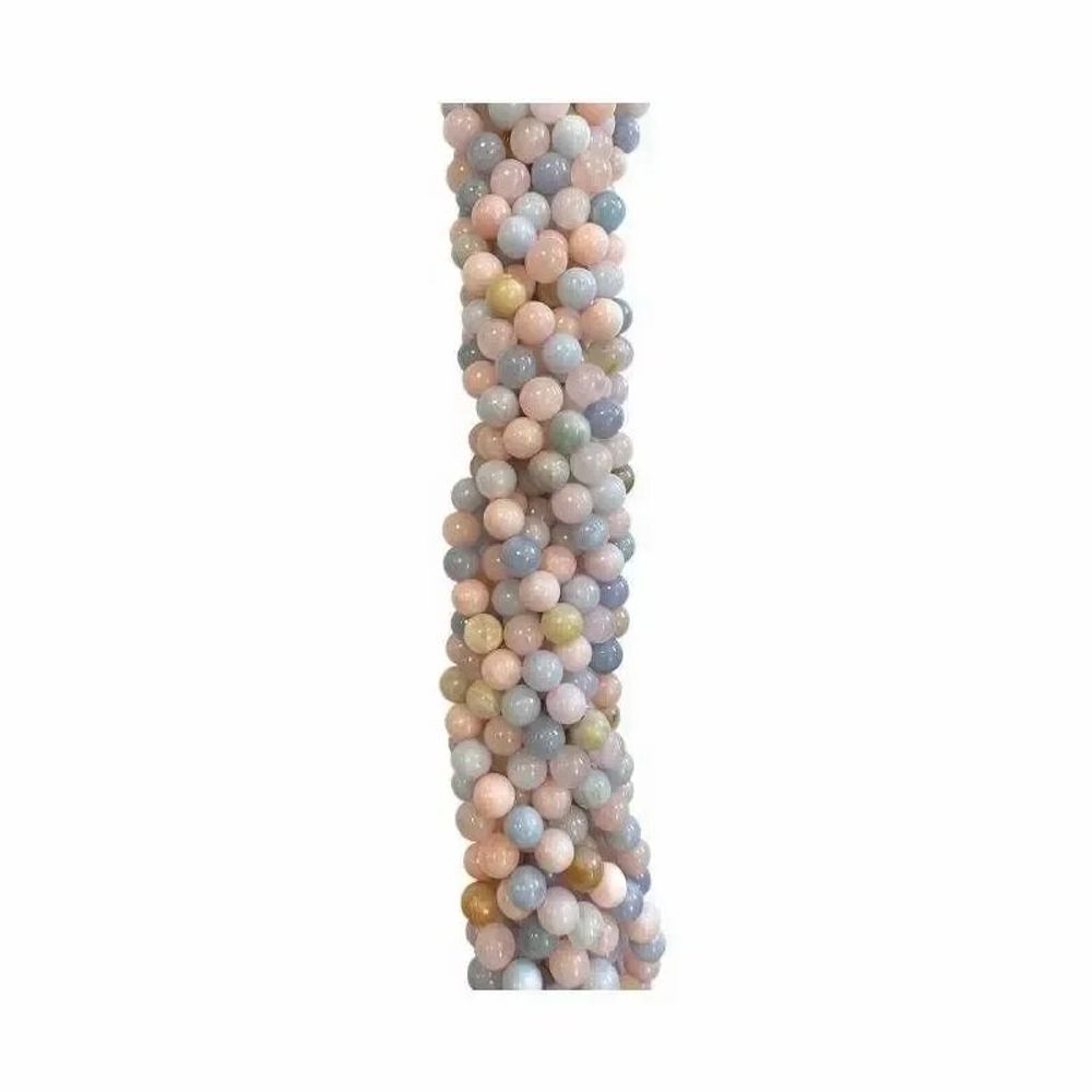 Jewelry - Beryls Aquamarine & Morganite A beads 6-7mm on 40cm wire - ARABESK