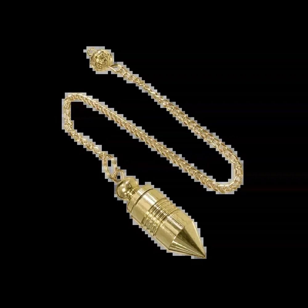 Jewelry - Copper healing radiesthesia pendulum with tank - ARABESK