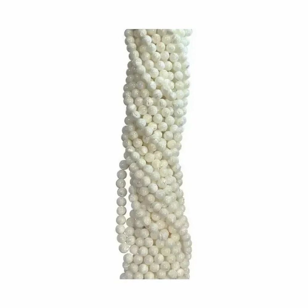 Jewelry - Mother-of-pearl A 6mm pearls on string - ARABESK