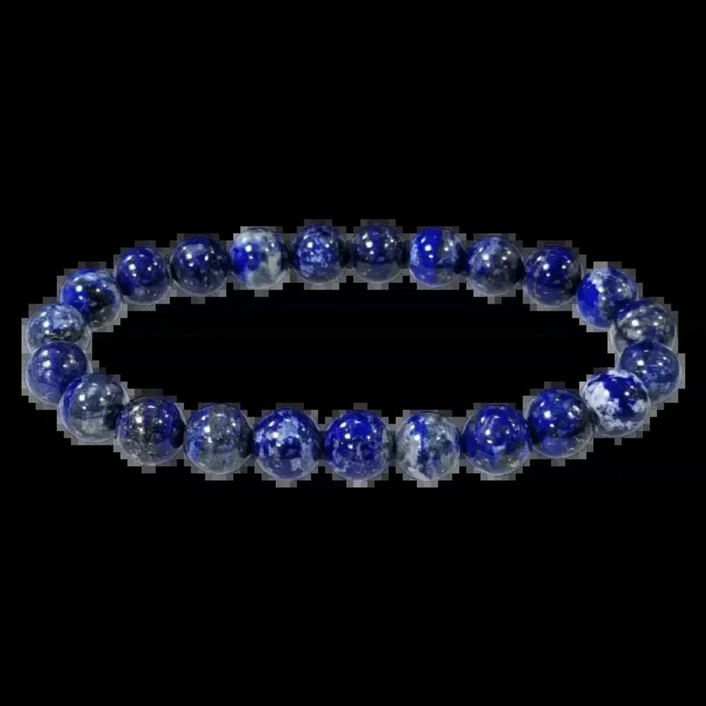 Bracelets - Lapis Lazuli 7.5-8.5mm A pearls bracelet - ARABESK