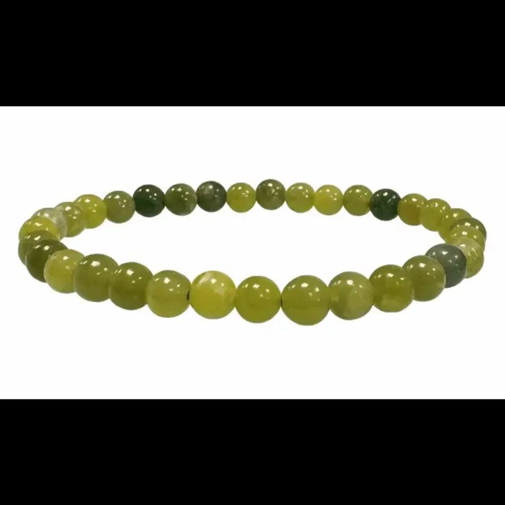 Bracelets - Bracelet Jade du Canada perles 6mm - ARABESK