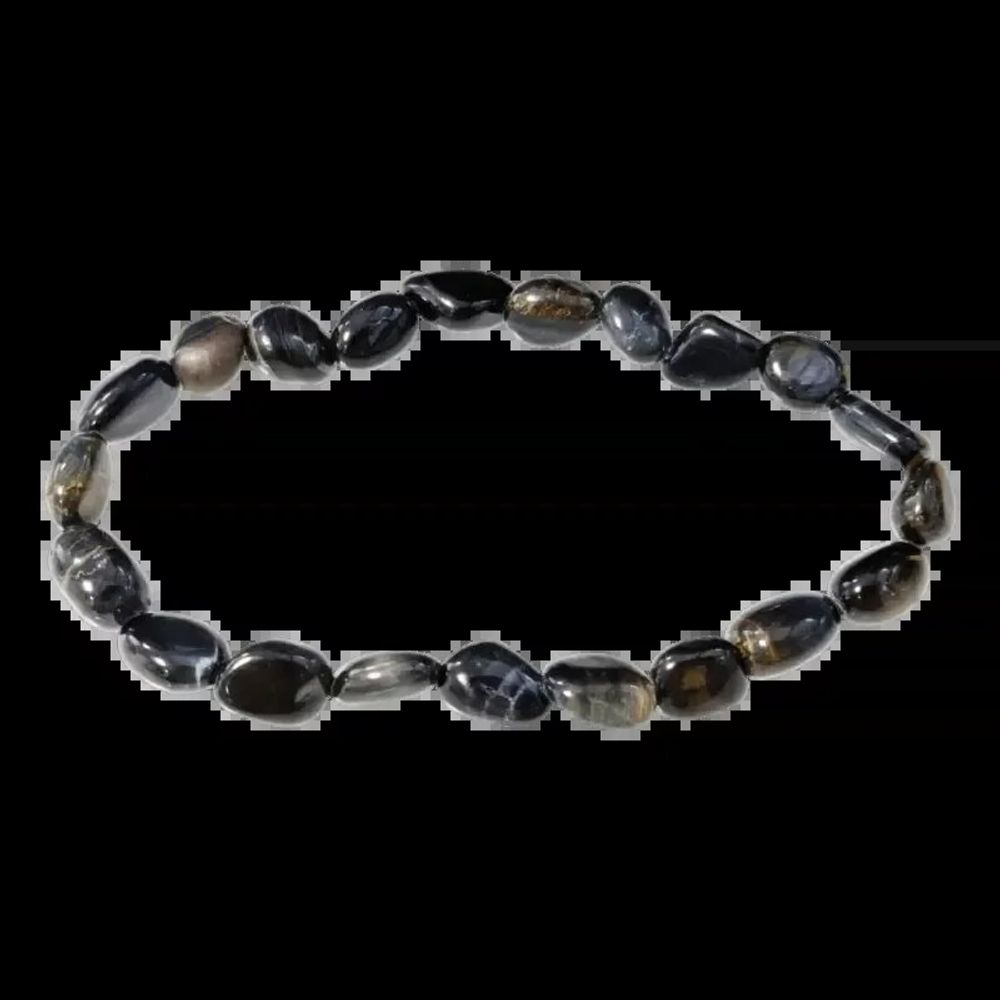 Bracelets - Falcon eye A tumbled stones bracelet - ARABESK