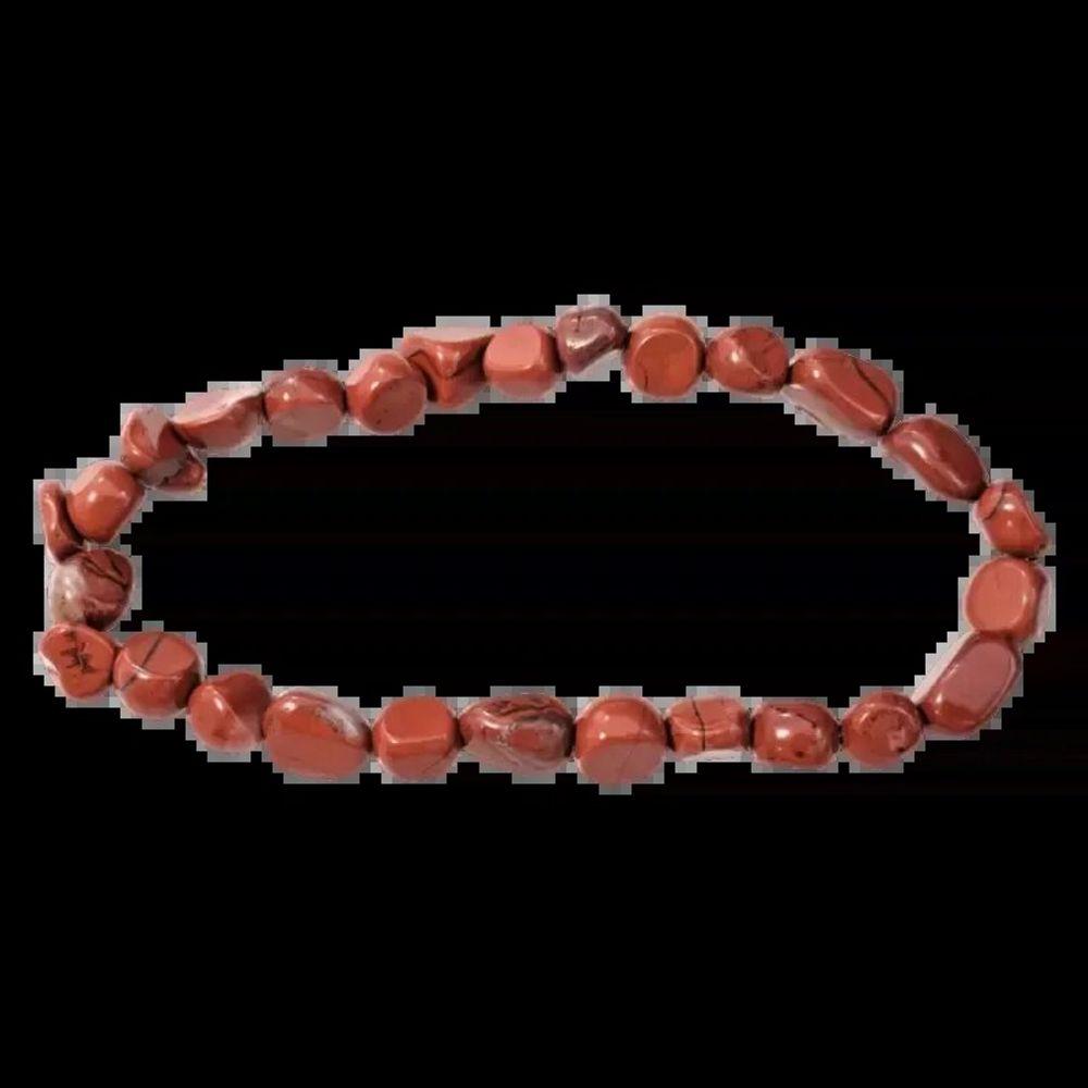 Bracelets - Red Jasper Bracelet A rolled stones - ARABESK