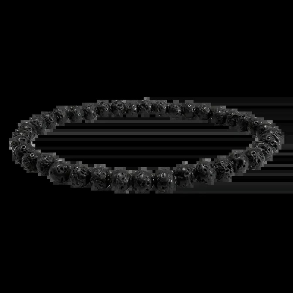 Bracelets - Bracelet pierre de lave perles 4-5mm - ARABESK
