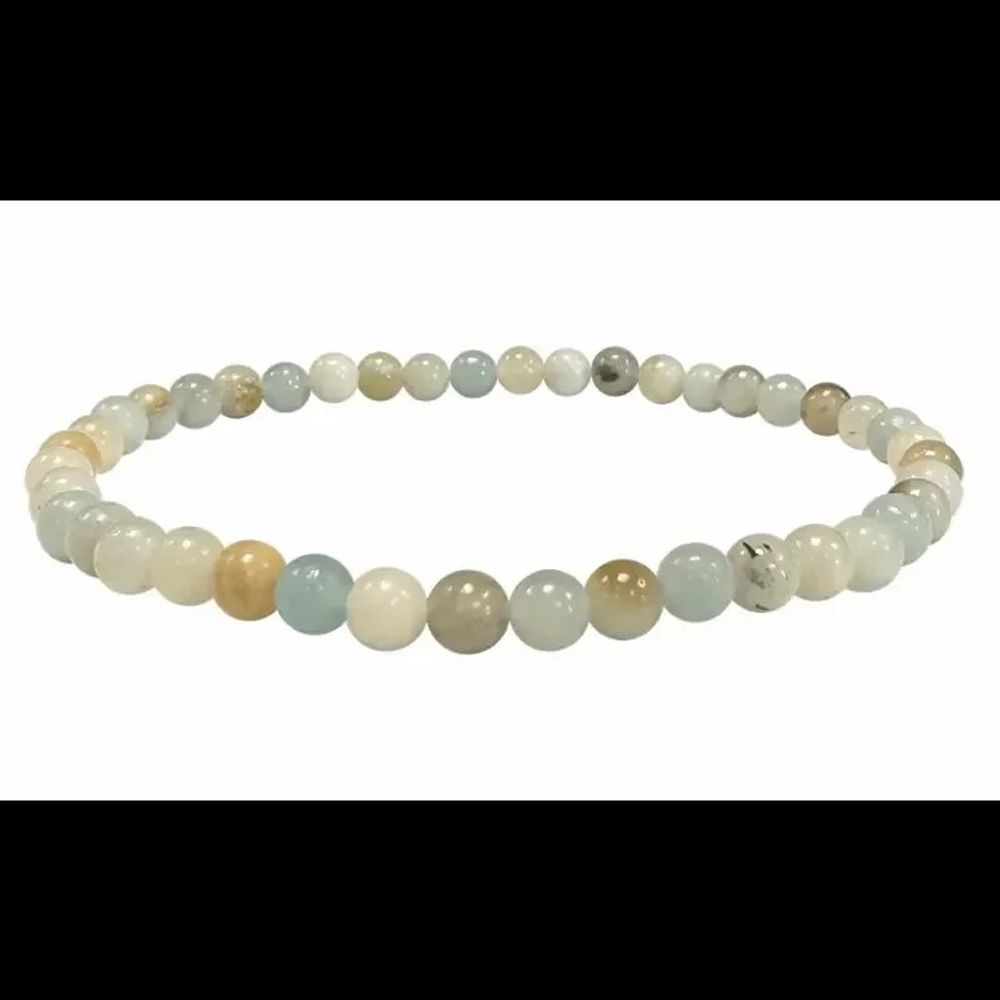 Bracelets - Bracelet Multicolored Amazonite beads 4mm - ARABESK