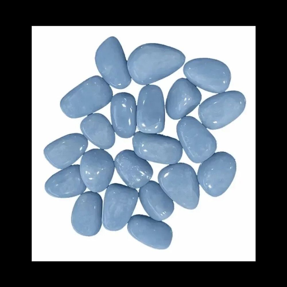 Bijoux - Angelite A pierres roulées 2-3cm 250g - ARABESK