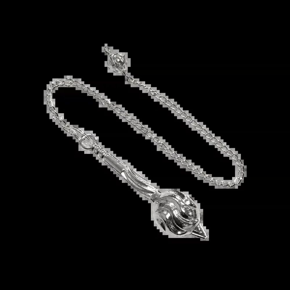 Bijoux - Pendule en laiton argenté - ARABESK