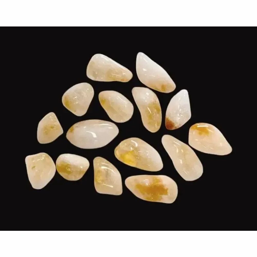 Jewelry - Heated Citrine AA tumbled stones 250g - ARABESK