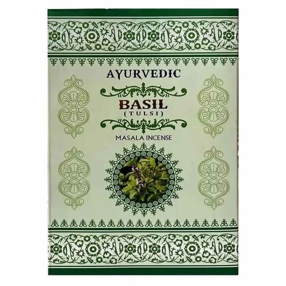 Scents - Basil Ayurvedic Incense 15g - ARABESK