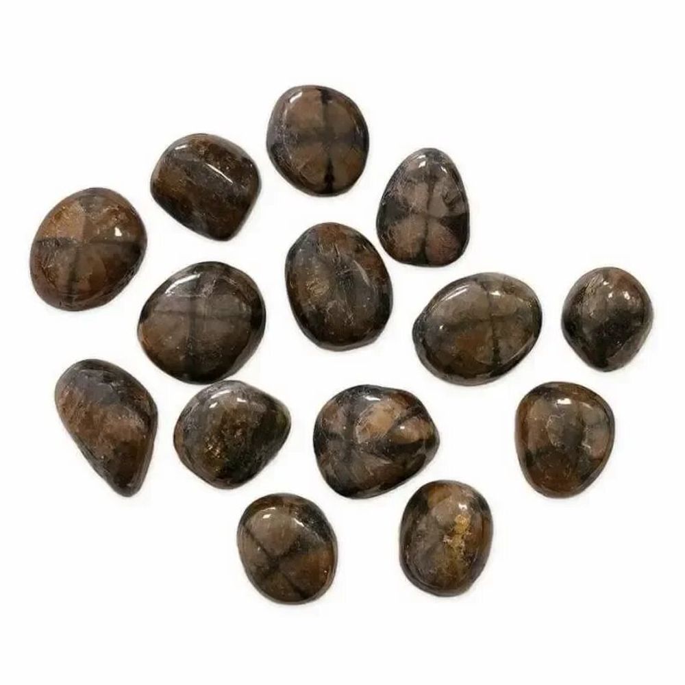 Jewelry - Chiastolite A tumbled stones 250g - ARABESK