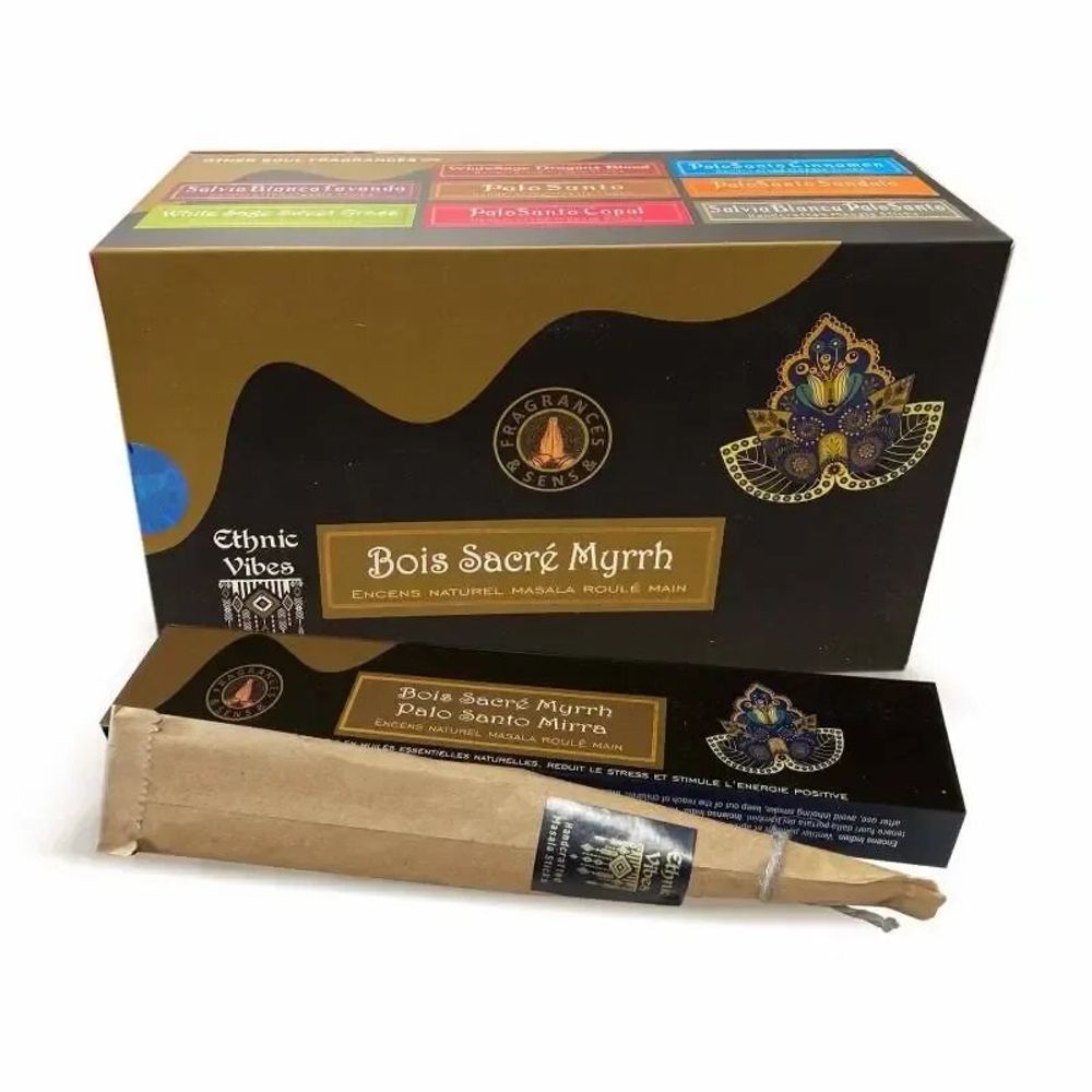 Senteurs - Encens Fragrances & Sens Ethnic Vibes Palo Santo & Myrrhe masala 15g - ARABESK