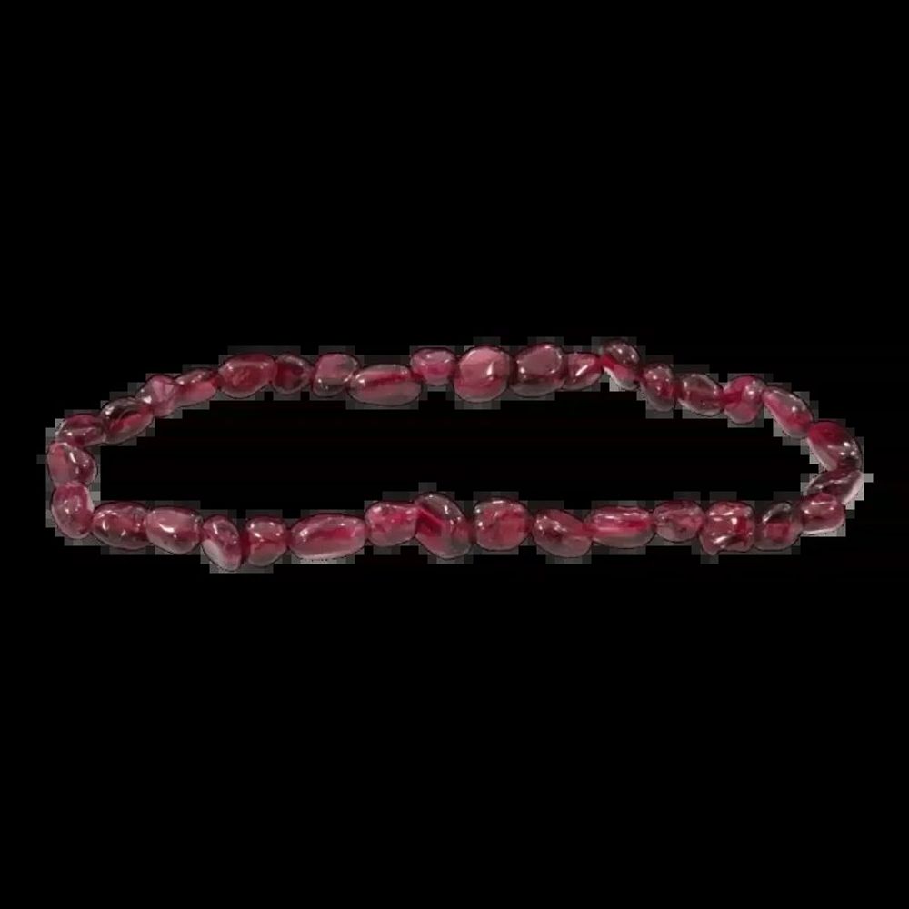 Bracelets - Red Garnet A tumbled stones bracelet - ARABESK