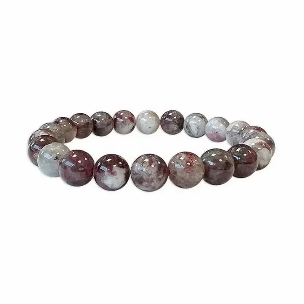 Bracelets - Pink Tourmaline Bracelet A 8mm Beads - ARABESK