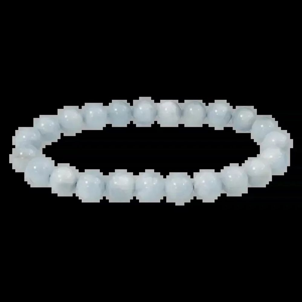 Bracelets - Bracelet Aigue Marine A perles 8mm - ARABESK