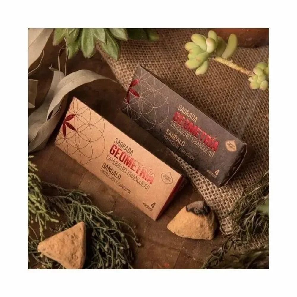 Scents - Sagrada Madre Pyramid Incense Sandalwood - ARABESK