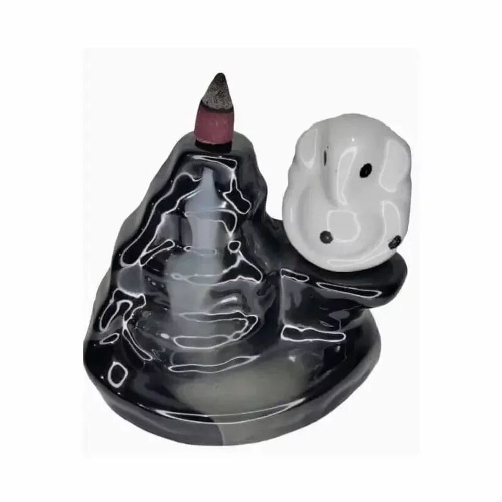 Senteurs - Porte encens backflow céramique Ganesha - ARABESK