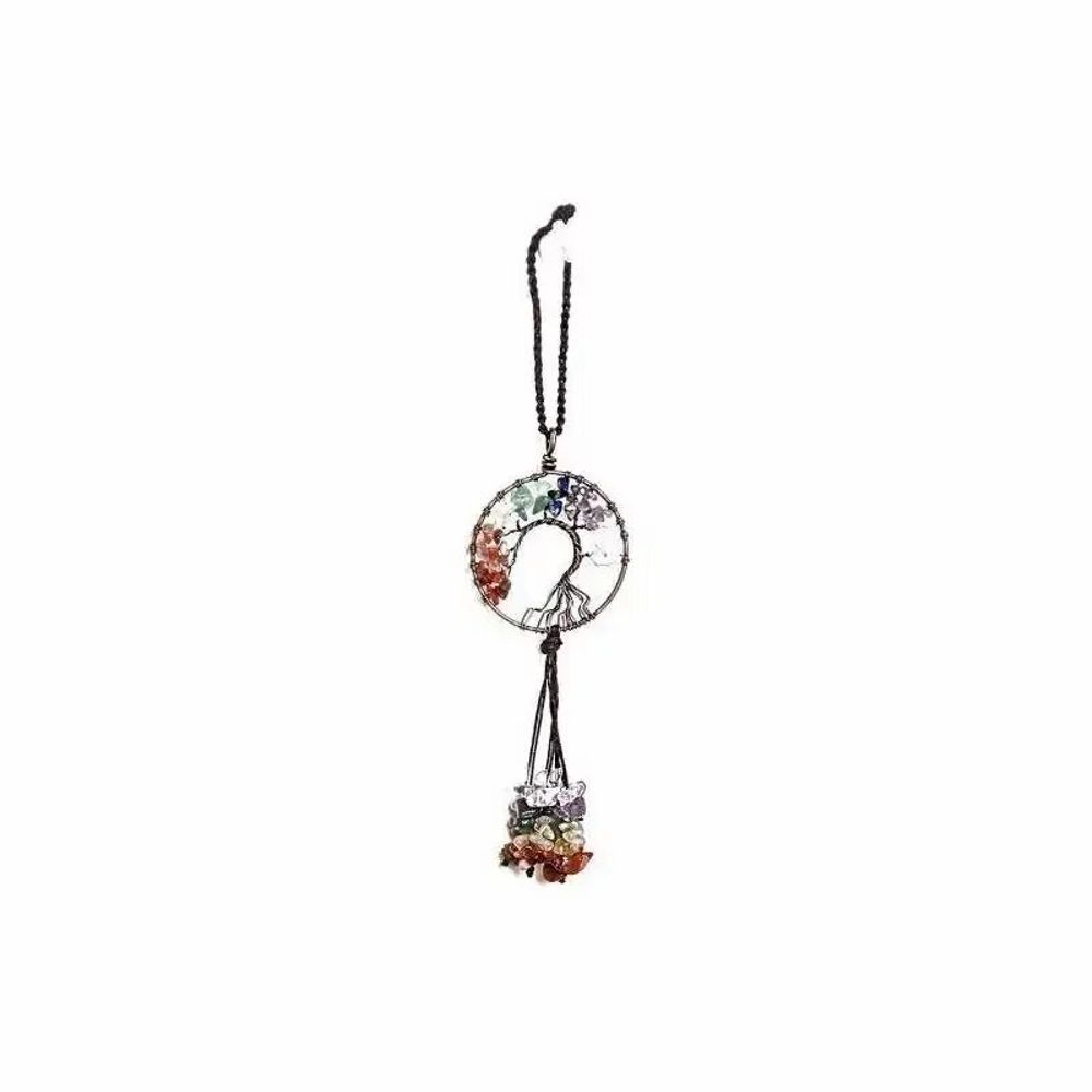 Decorative objects - Mobile tree of life 7 Chakras - Diameter: 5cm - ARABESK