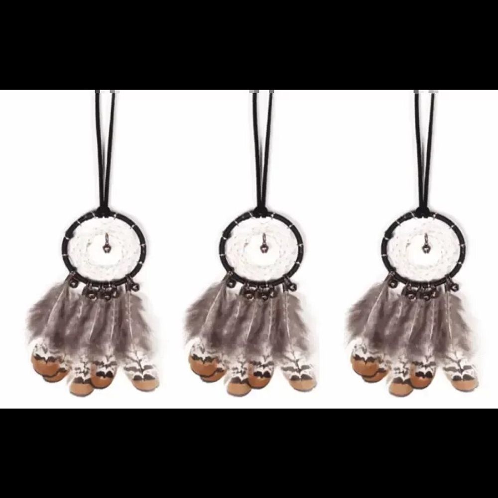 Other wall decoration - Pack of 3 Dreamcatcher - diameter: 6cm - ARABESK