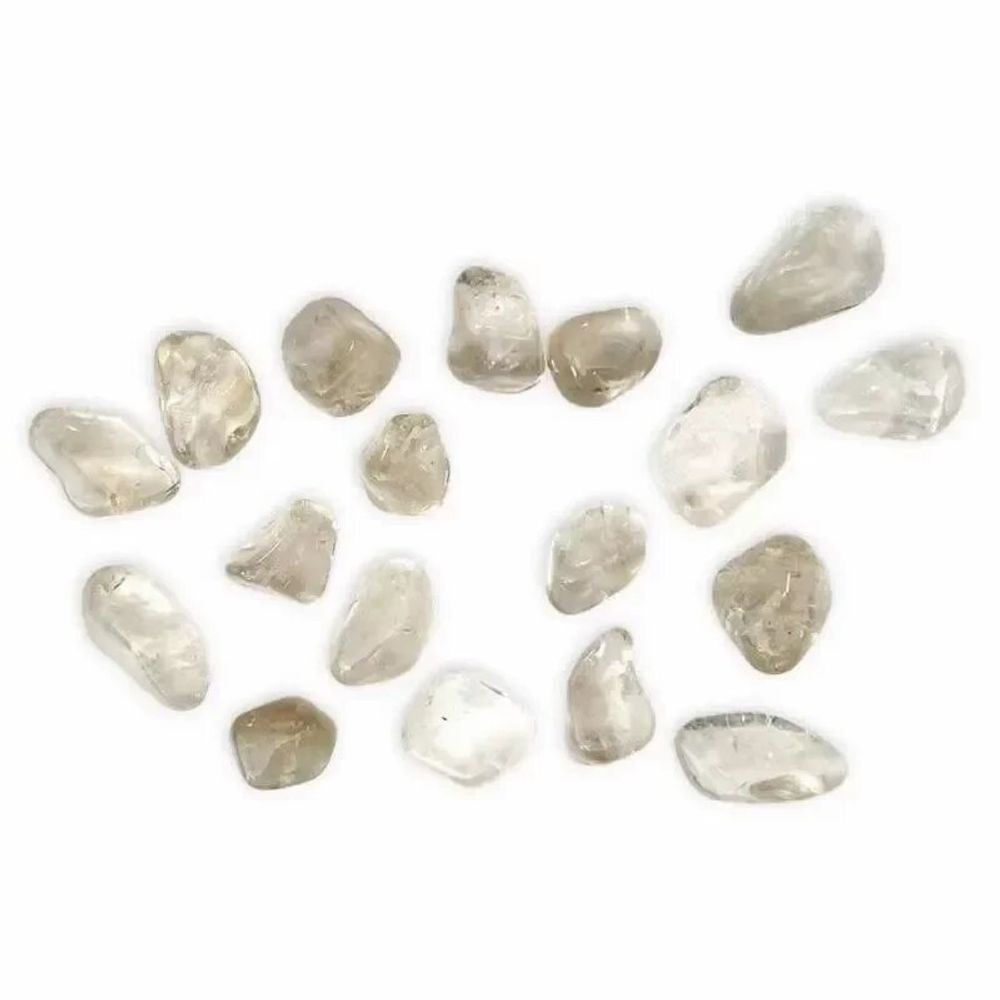 Bijoux - Cristal de Roche Fumé AB pierres roulées du Brésil 250g - ARABESK
