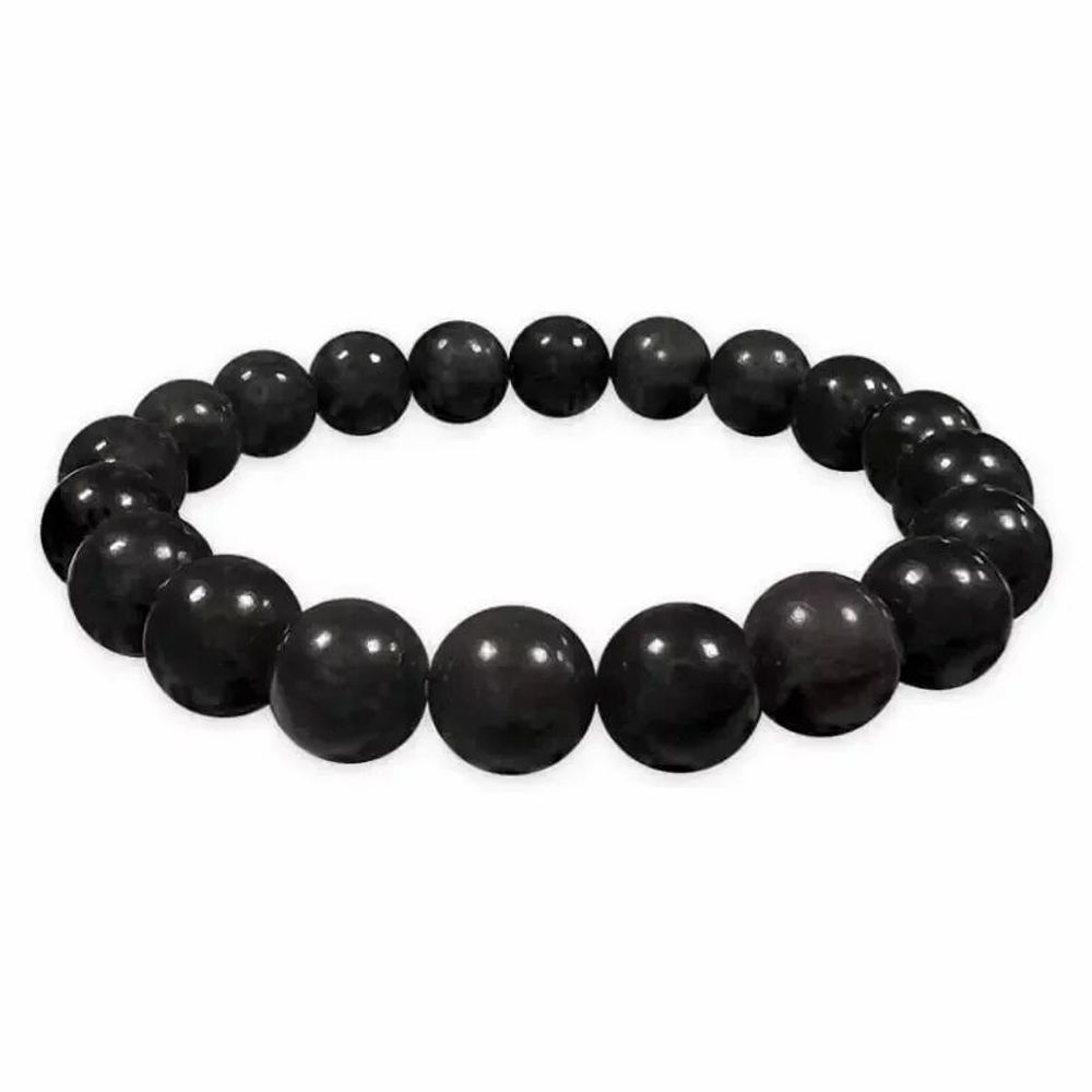 Bracelets - Bracelet Shungite A perles 10mm - ARABESK