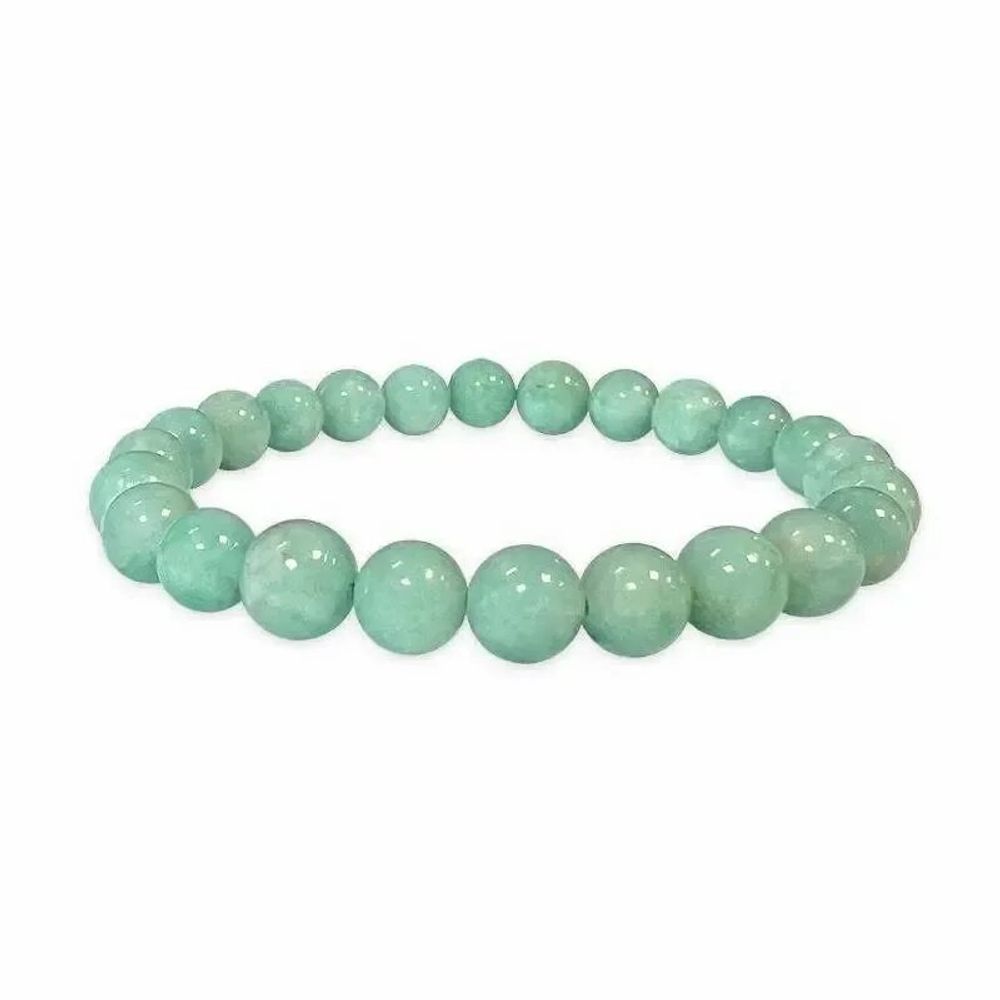Bracelets - Bracelet  Emeraude AAAA perles 7.5-8.5mm - ARABESK