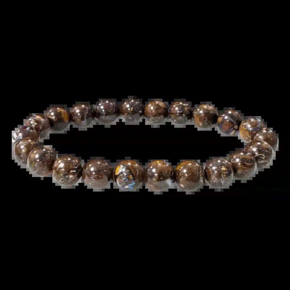 Bracelets - Bracelet Opale Boulder AAA perles 8-8.5mm - ARABESK