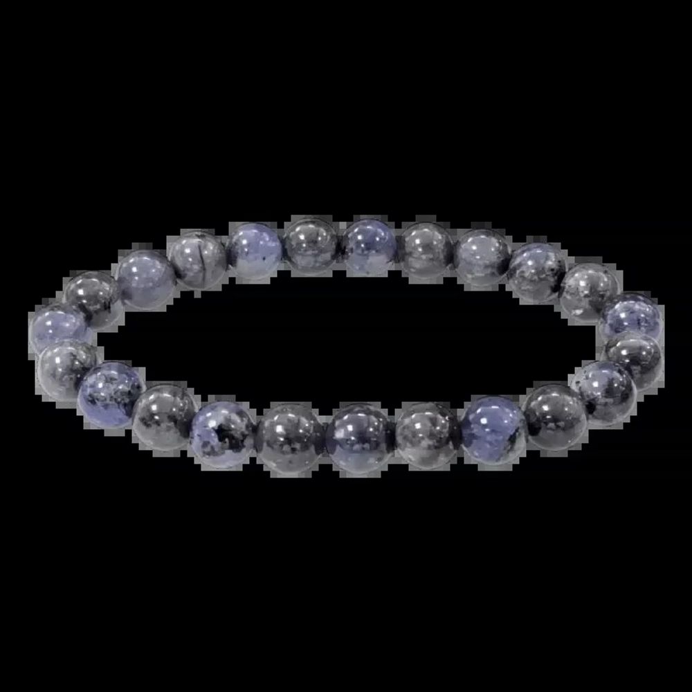 Bracelets - Bracelet Tanzanite A perles 7.5-8.5mm - ARABESK