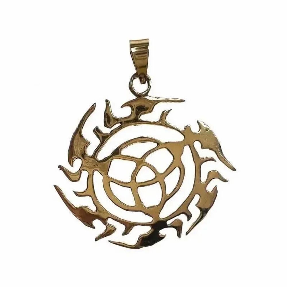 Bijoux - Pendentif Bronze Trisquette 4cm - ARABESK