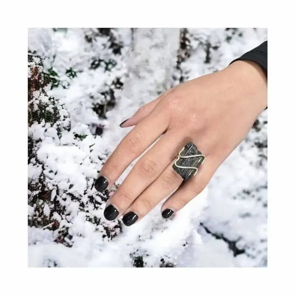 Bijoux - Bague double Tourmaline - ARABESK