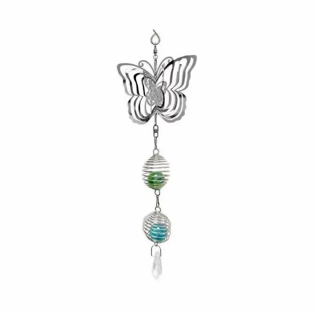 Objets de décoration - Carillon éolien 3D Papillon 28cm - ARABESK