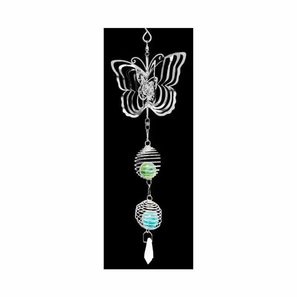 Objets de décoration - Carillon éolien 3D Papillon 28cm - ARABESK