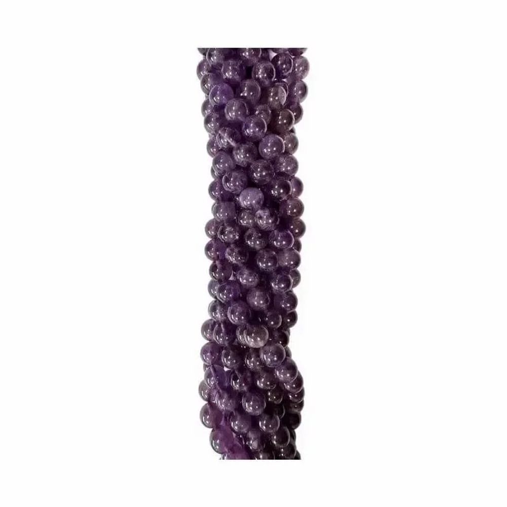 Jewelry - Amethyst Uruguay A beads 6.5mm on 40cm wire - ARABESK