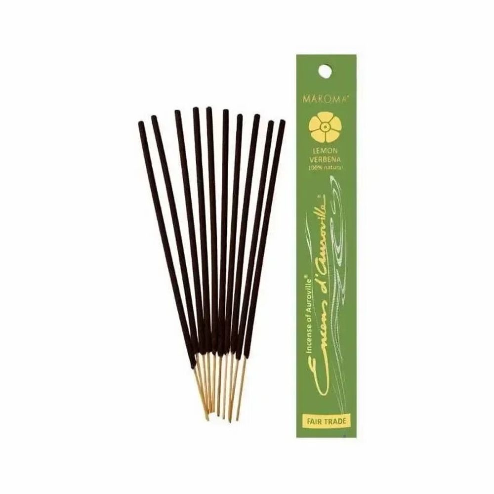 Scents - Auroville Lemon Verbena Incense 5x 10 Sticks - ARABESK