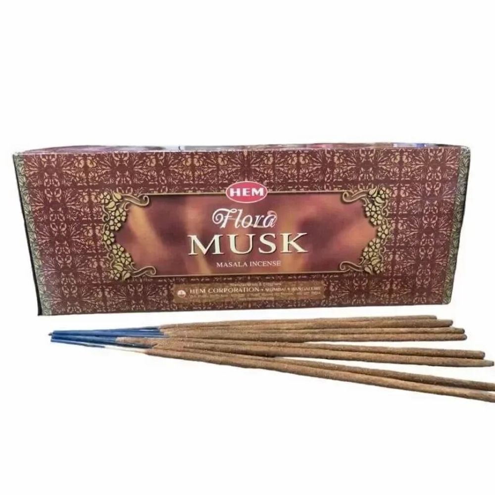 Scents - Hem Musk Flora Masala 8 sticks - ARABESK