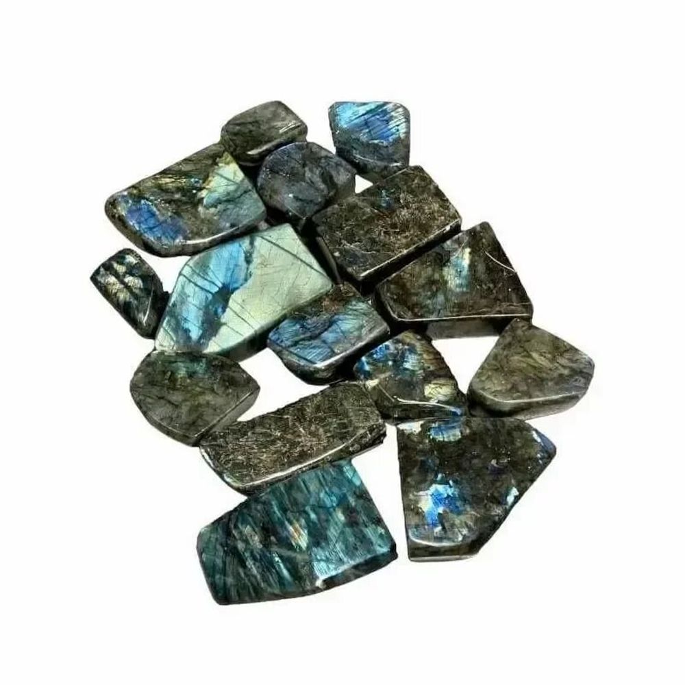 Jewelry - Polished Labradorite Blocks 5kg - ARABESK