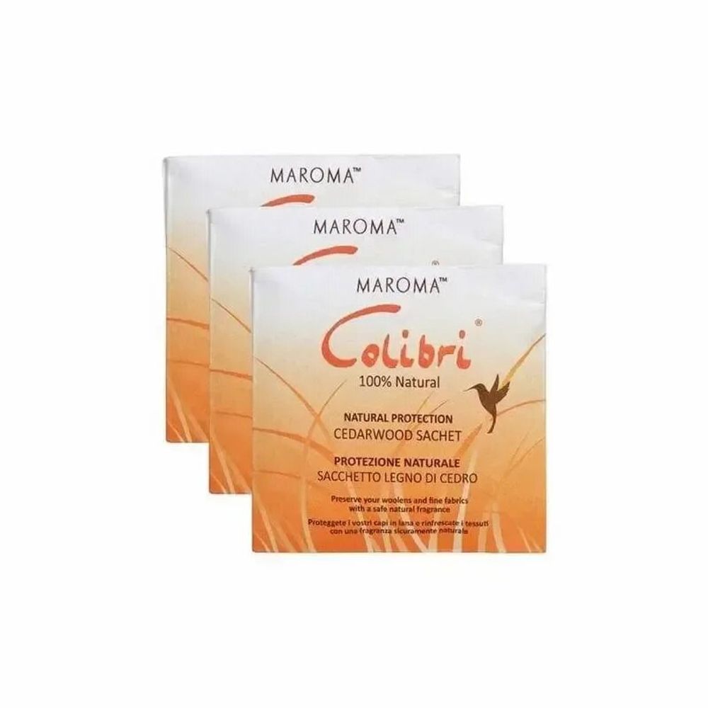 Senteurs - Colibri 3 Sachets Cèdre - ARABESK