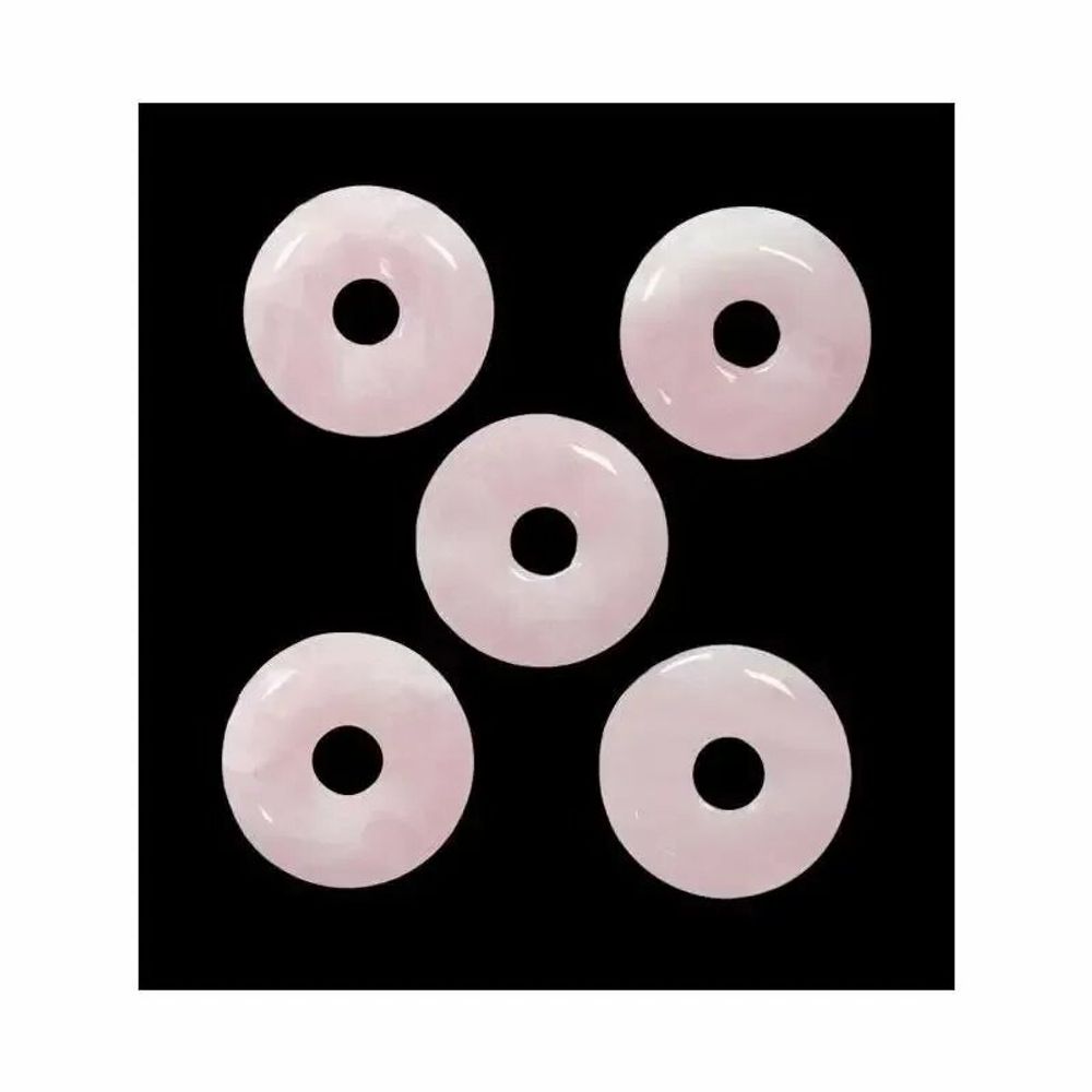 Jewelry - Pink Quartz Donut 3cm x5 - ARABESK