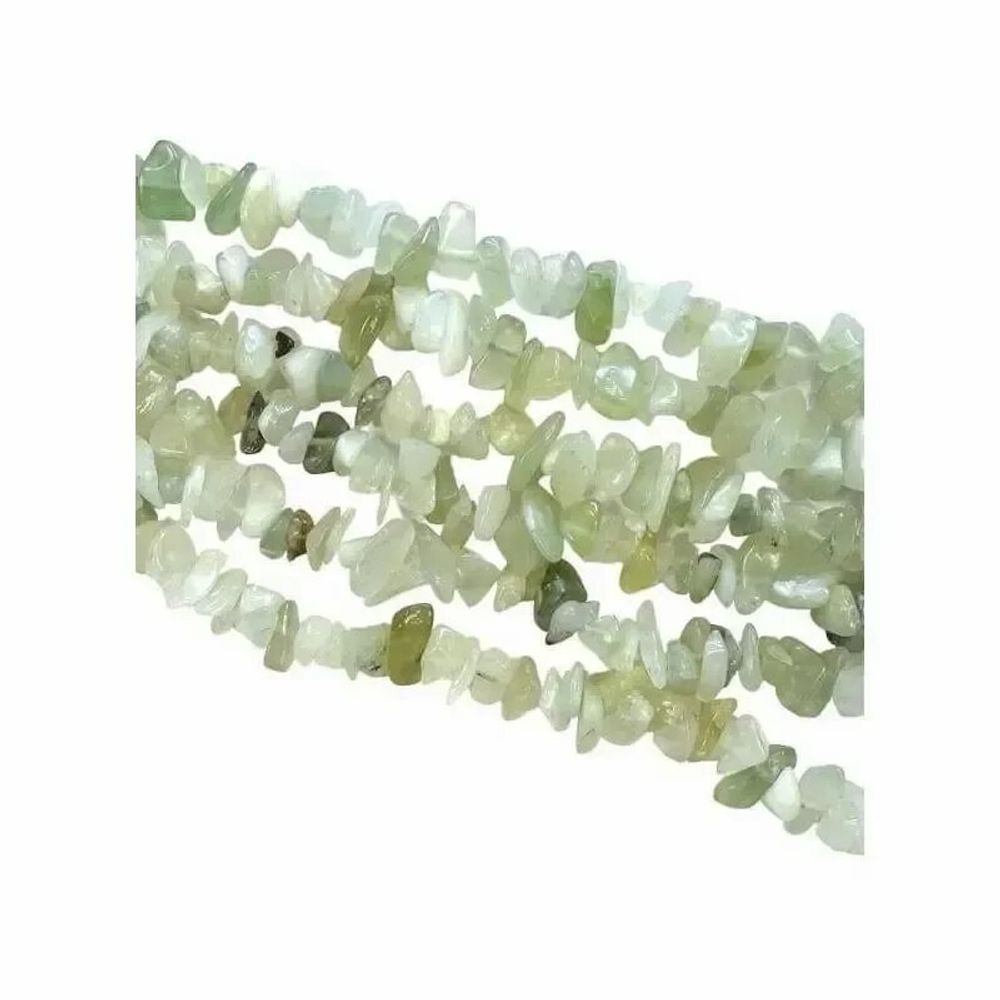 Jewelry - Chinese jade chips A 5-8mm on a 80cm thread - ARABESK