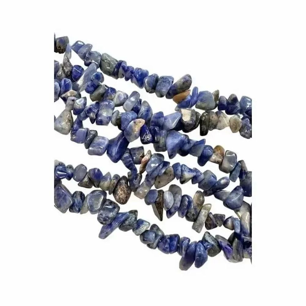Bijoux - Sodalite A chips 5-8mm sur fil 80cm - ARABESK